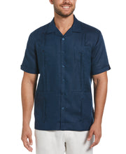 100% Linen Classic Guayabera Shirt - Short Sleeve (Titan) 