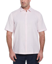 Big & Tall Engineered Dobby Panels Shirt (Rose Shadow) 