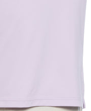 Big & Tall Solid Textured Polo (Pastel Lilac) 