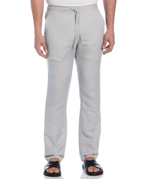 Linen Blend Core Drawstring Pant (Harbor Mist) 