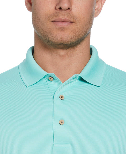 Solid Textured Polo (Cascade) 