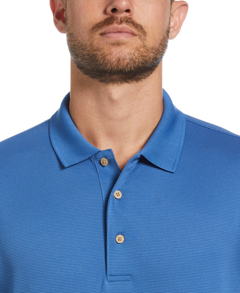 Solid Textured Polo (Delft) 