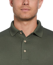 Solid Textured Polo (Thyme) 