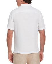 Textured Parrot Print Shirt (Brilliant White) 