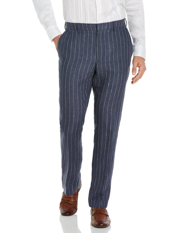 Men's Brown Pinstripe Tango Pants (33) - My Dear Tango Wear